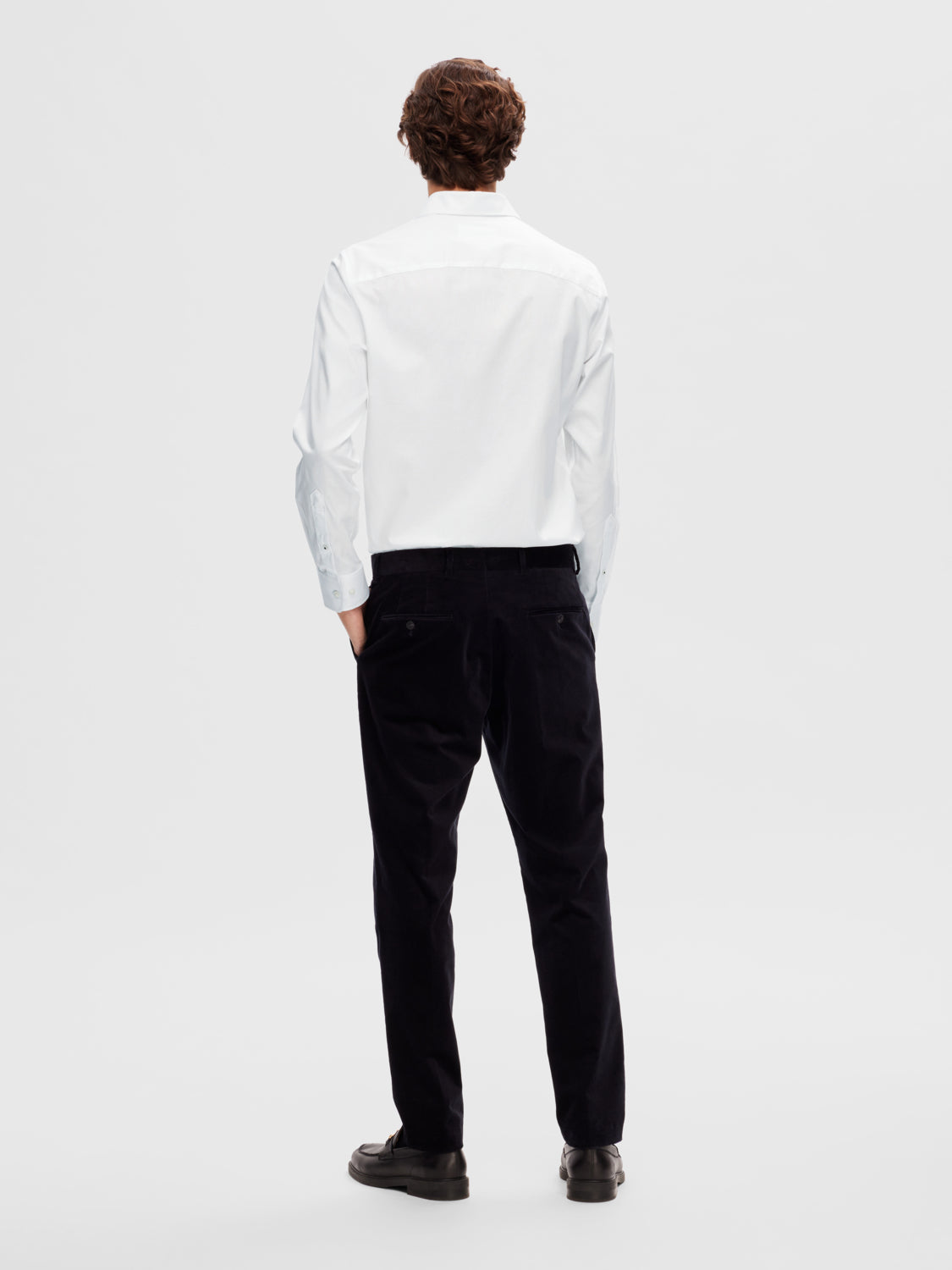 Slim Detail Skjorte - Hvit/ White